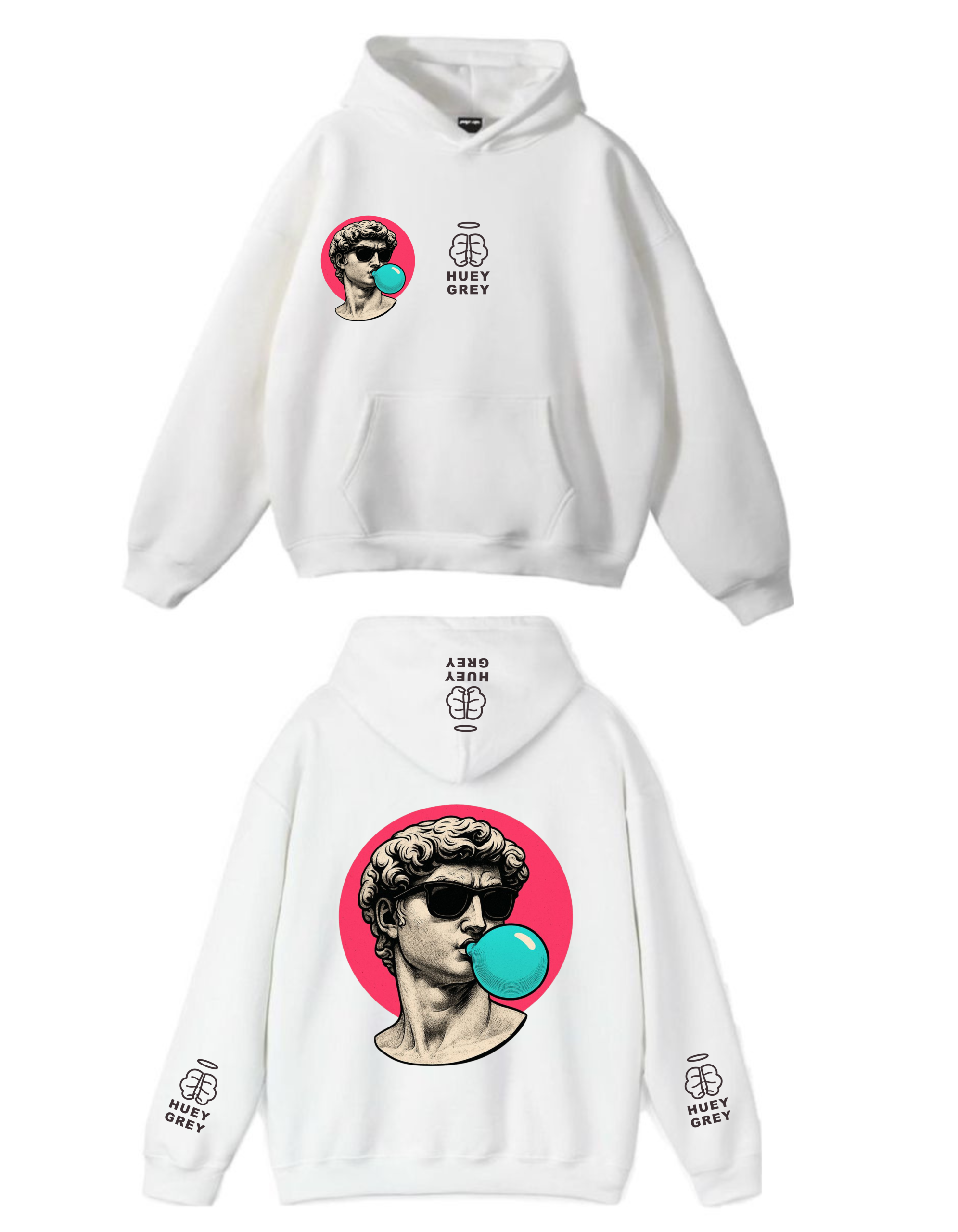 The "Greek Balloon" Oversized Hoodie β Arctic White Edition The "Greek Balloon" Oversized Hoodie β Arctic White Edition